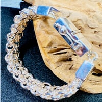 Image 1 of Ramses Silver Bracelet with Box Clasp
