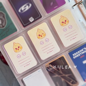 Image of ateez aniteez binder photocard fillers