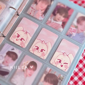 Image of ateez aniteez binder photocard fillers