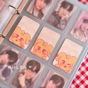 Image of ateez aniteez binder photocard fillers
