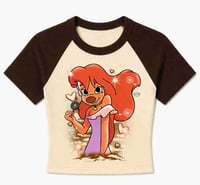 Image 1 of 'Roxanne' Cropped Raglan