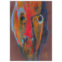 Image 1 of Aspect Of James - Sketchbook Drawing in Soft Pastels on Paper 