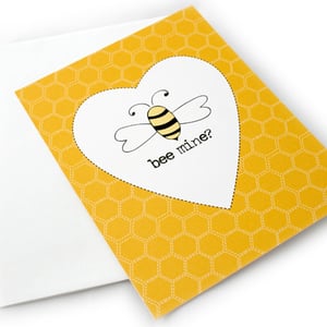 Image of Bee Mine Love Note