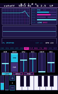 Image 7 of GRiDS - Chord-driven Synthwave Groovebox - Downloadable ROM (3.0.0B) - (08/01/2026)