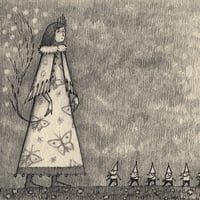 Image 2 of 'The Seven Gnomes' Original Drawing