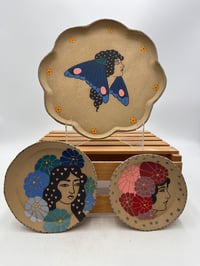 Image 4 of Butterfly Lady with Flowers