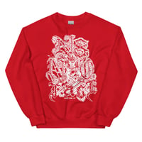 Image 3 of Gear Unisex Sweatshirt by Mass Turd (+ more colors)