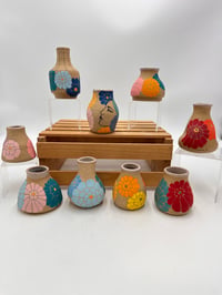 Image 4 of Petite Bright Flower Bud Vase 
