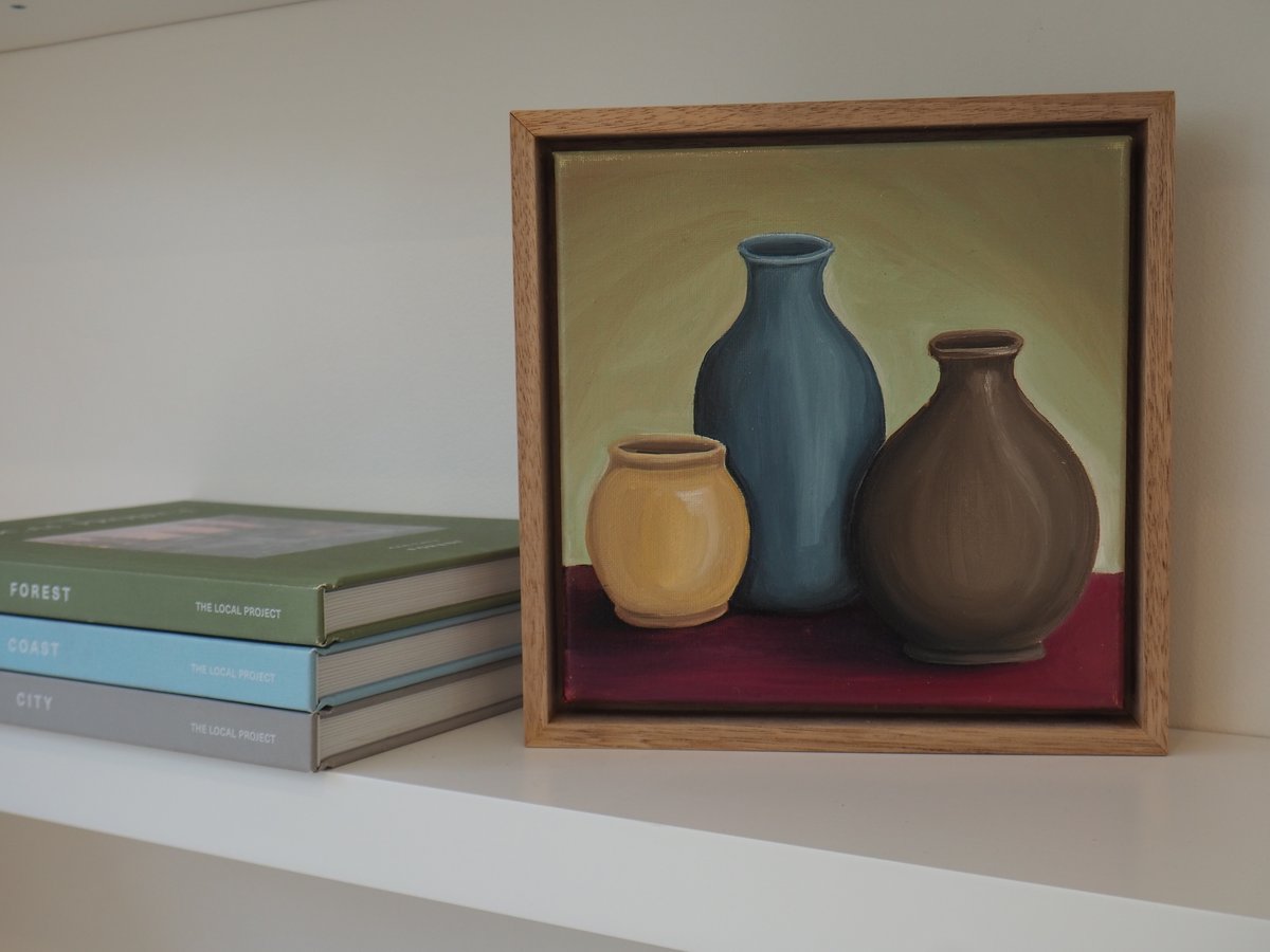 Image of Trio of Bud Vases