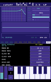 Image 12 of SID-DS - 3 voice SID Synthesizer and Groovebox - Downloadable ROM - V1.4.0B (07/27/26)