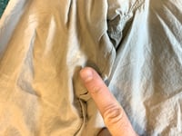 Image 9 of Labo Art cotton khaki shirt, made in Italy, M