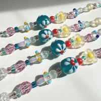 Image 4 of Aqua Flower Bracelet