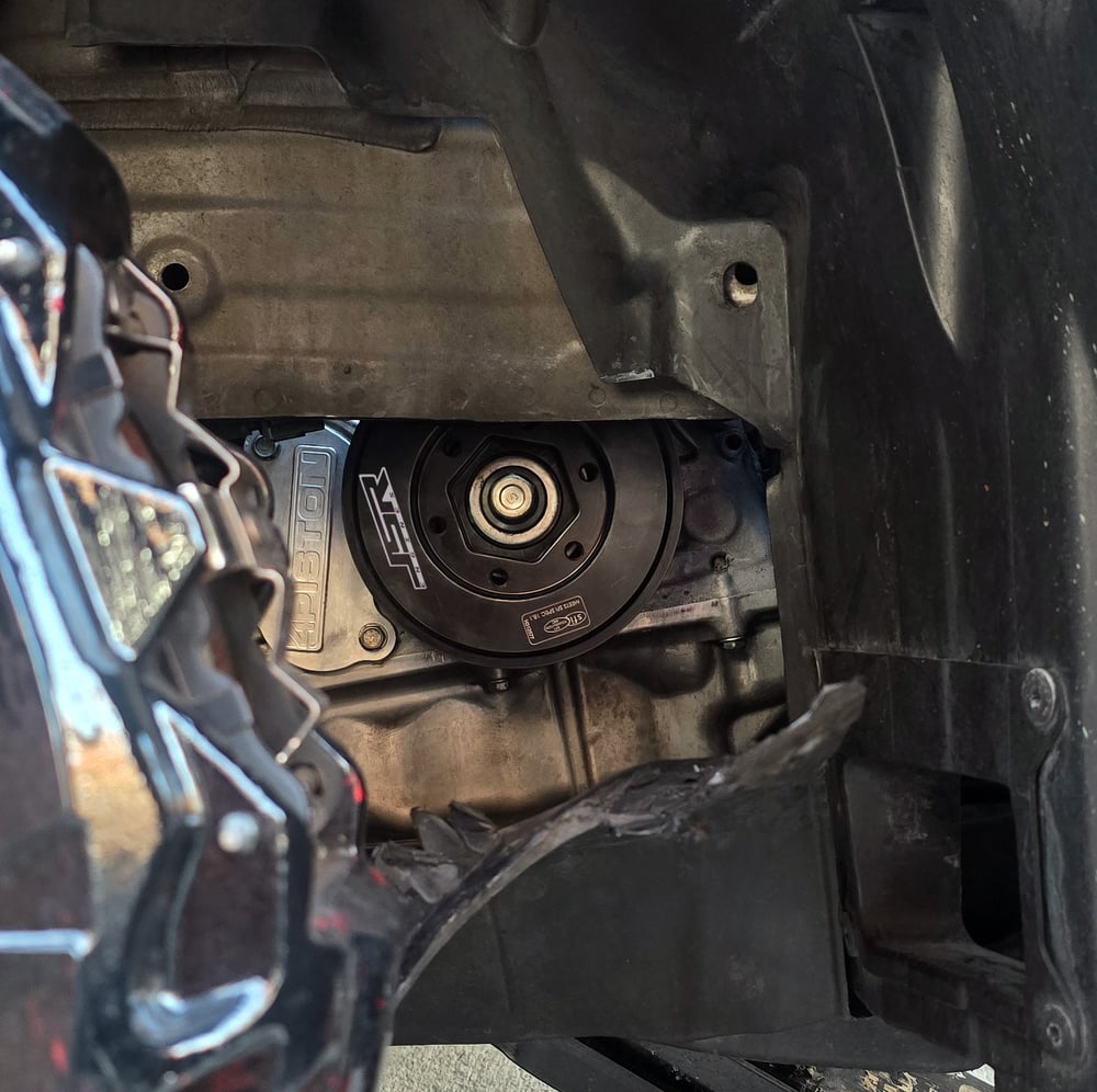 JSRXFLUIDAMPR K20C1/C4/C6/C8 Civic Type R & Type S Harmonic Damper and Gates Fleet Runner Belt