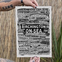 Image 1 of Birchington On Sea Street Names Art Print