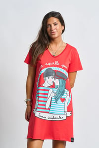 Image 1 of VESTIDO AMOR MARINO
