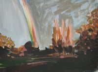Image 3 of Autumn Sky Study - Unframed Original 
