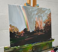Image 5 of Autumn Sky Study - Unframed Original 