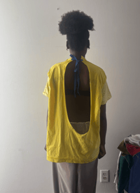 Image 3 of Saw Tee Yellow
