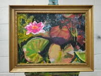 Image 2 of Water Lily - Framed Original 