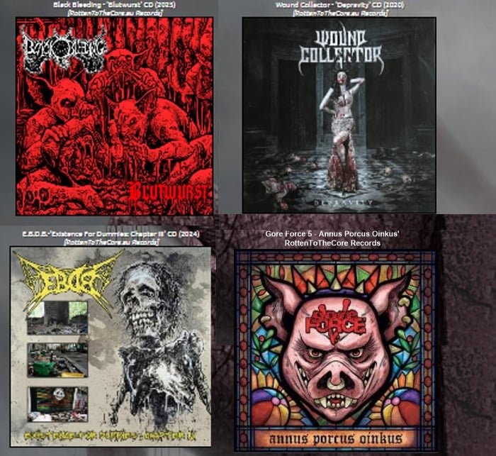 Image of RottenToTheCore.eu Full CD 13.32€ (Free shipping BE & NL)