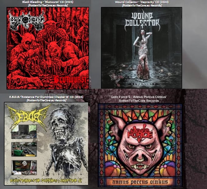 Image of RottenToTheCore.eu Full CD 13.32€ (Free shipping BE & NL)