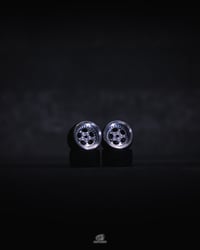 Image 1 of PORSCHE PHONE DIALS - Forged Alloy 1/64 Wheels + Ultra-Thin Tires
