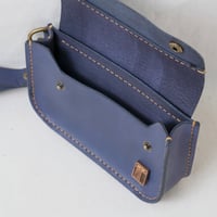 Image 7 of Mini Wristlet in indigo