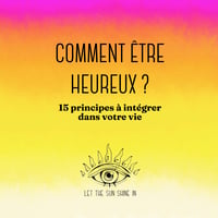 Image 1 of E Book Comment être heureux ?