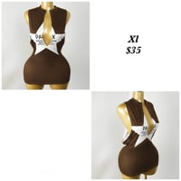 Brown Plus Dress