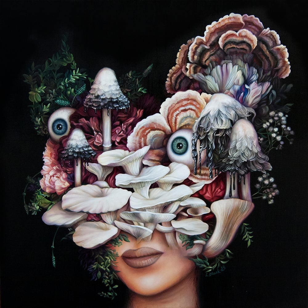 Image of 'Softer Than Shadow' Original Oil Painting