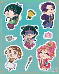Apothecary Diaries stickersheet