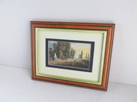 Image 2 of  London Bayswater Turnpike by Paul Sandby (b 1725), Small Vintage Art Print, Framed