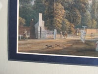Image 4 of  London Bayswater Turnpike by Paul Sandby (b 1725), Small Vintage Art Print, Framed