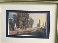 Image 3 of  London Bayswater Turnpike by Paul Sandby (b 1725), Small Vintage Art Print, Framed