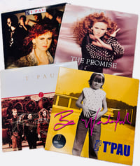 All 4 T'pau Vinyl albums Signed By Carol -Including the very rare 'THE PROMISE' Album