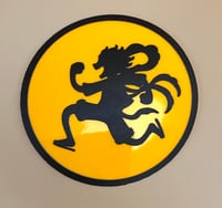 Image 1 of Glow in the Dark Nika Luffy Sticker