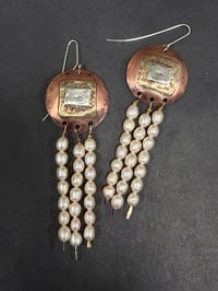 Image 2 of 7 Pearl Earrings