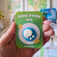 Imán fósil Animal Crossing