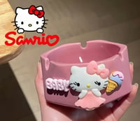 Image 1 of  Hello Kitty  My Melody Kuromi  Cute Ceramic Ashtray 