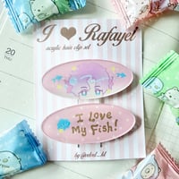 Image 5 of Love & Deepspace Hair Clip Sets