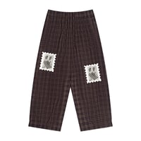 Image 1 of Postage Stamp Wide Leg Track Pants