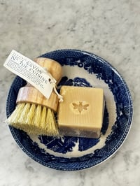 Image 1 of Blue Willow Thy Sweet Grace Savon de Cuísine Kitchen Soap Set   