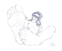 SWEATSHIRT FOOTNIK Original sketch