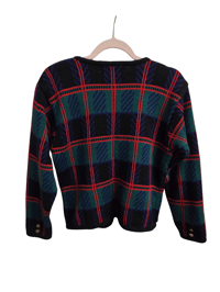 Image 2 of Tally-Ho Plaid Cardigan 