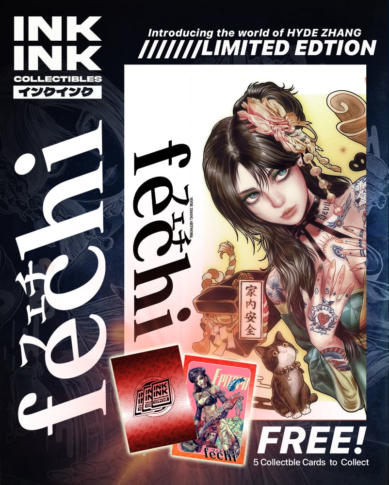 Image of Pre-Order : Fechi -Art of Hyde Zhang << Blind Bag >> // Limited Edition Collector Set 