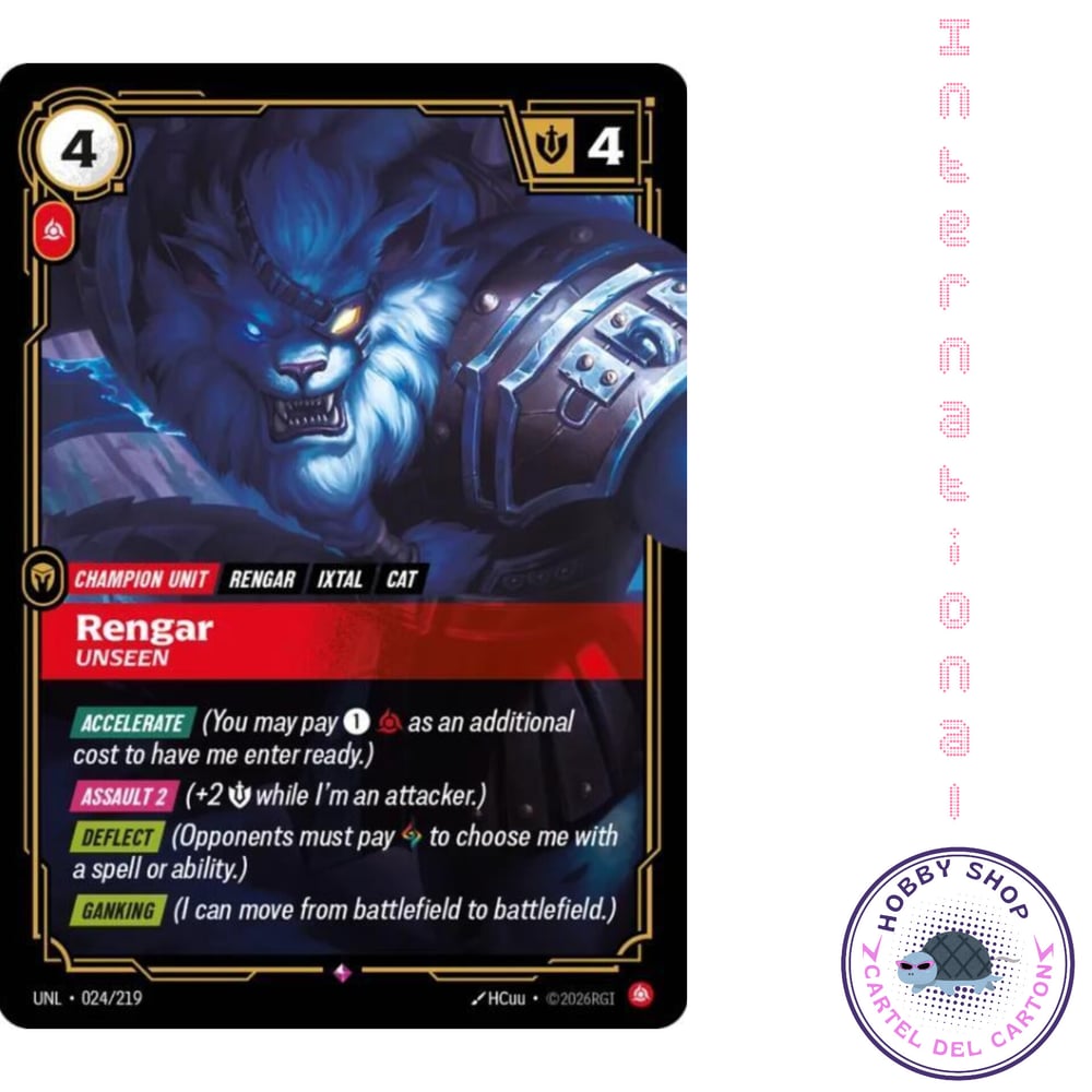 Image of Rengar Unseen Unleashed NM