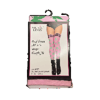 Image 1 of weed leaf thigh highs