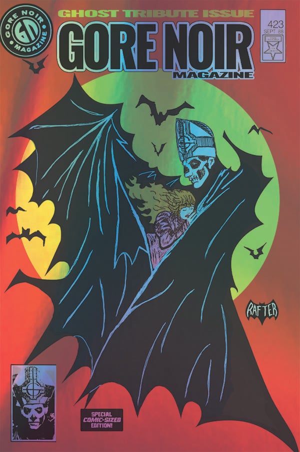 Image of FOIL GhostBats 423 Homage Comic Size
