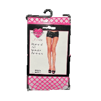 Image 1 of PLUS SIZE hot pink fishnets 