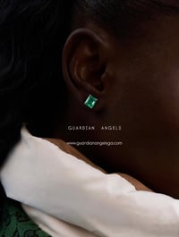 Image 1 of Nyla Jaded Stud Earrings